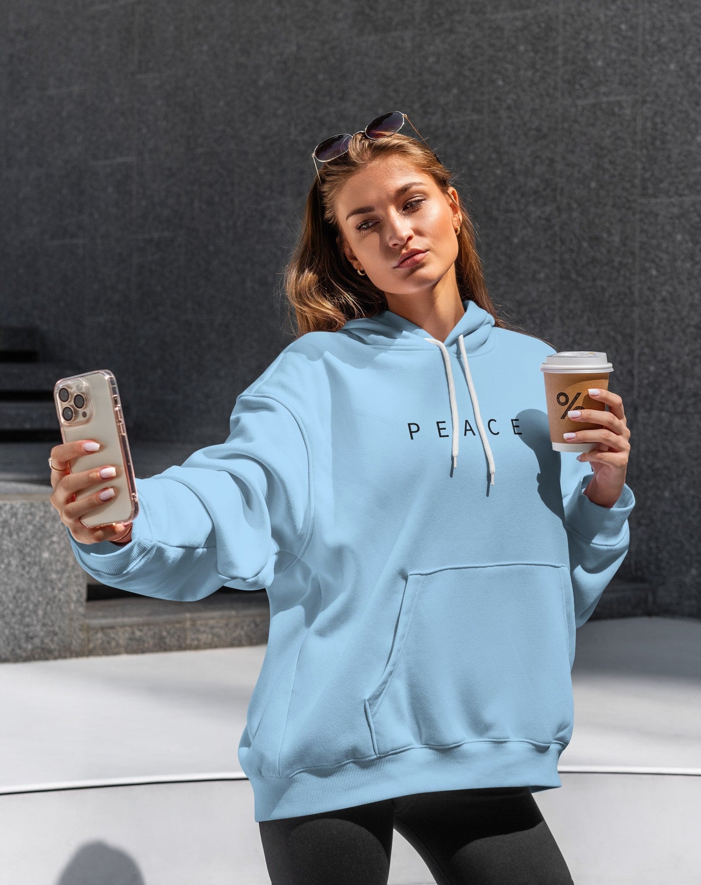 Peace Overized hoodie