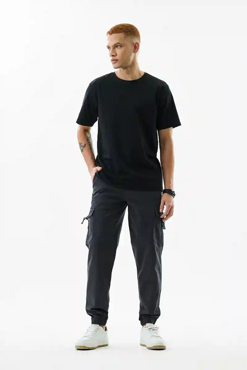 Noemi Black Cargo Pant