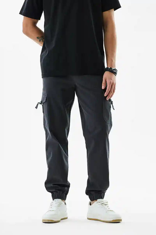 Noemi Black Cargo Pant